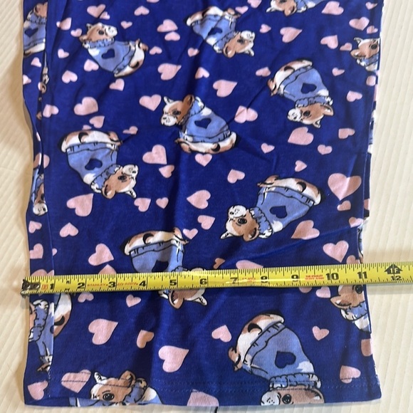 NWOT Dreams Co Pink & blue set Short Sleeve Tee with Graphic Design and bottoms - Picture 7 of 12